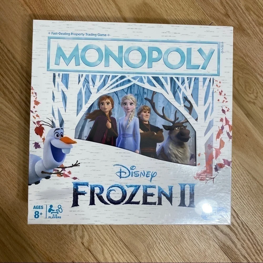 Monopoly Frozen II Board Game NIP Disney Hasbro